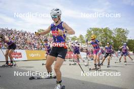 31.08.2024, Annecy, France (FRA): Katerina Janatova (CZE), Marte Skaanes (NOR), (l-r)  - Martin Fourcade Nordic Festival Cross-Country, Annecy (FRA). www.nordicfocus.com. © Thibaut/NordicFocus. Every downloaded picture is fee-liable.