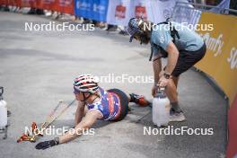 31.08.2024, Annecy, France (FRA): Victoria Carl (GER) - Martin Fourcade Nordic Festival Cross-Country, Annecy (FRA). www.nordicfocus.com. © Thibaut/NordicFocus. Every downloaded picture is fee-liable.