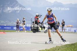 31.08.2024, Annecy, France (FRA): Gilonne Guigonnat (FRA) - Martin Fourcade Nordic Festival Cross-Country, Annecy (FRA). www.nordicfocus.com. © Thibaut/NordicFocus. Every downloaded picture is fee-liable.