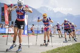 31.08.2024, Annecy, France (FRA): Marte Skaanes (NOR) - Martin Fourcade Nordic Festival Cross-Country, Annecy (FRA). www.nordicfocus.com. © Thibaut/NordicFocus. Every downloaded picture is fee-liable.