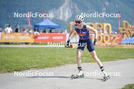 31.08.2024, Annecy, France (FRA): Teresa Stadlober (AUT) - Martin Fourcade Nordic Festival Cross-Country, Annecy (FRA). www.nordicfocus.com. © Thibaut/NordicFocus. Every downloaded picture is fee-liable.