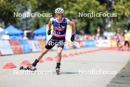 31.08.2024, Annecy, France (FRA): Mathis Desloges (FRA) - Martin Fourcade Nordic Festival Cross-Country, Annecy (FRA). www.nordicfocus.com. © Manzoni/NordicFocus. Every downloaded picture is fee-liable.