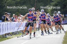 31.08.2024, Annecy, France (FRA): Julie Pierrel (FRA) - Martin Fourcade Nordic Festival Cross-Country, Annecy (FRA). www.nordicfocus.com. © Thibaut/NordicFocus. Every downloaded picture is fee-liable.