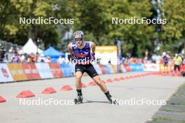 31.08.2024, Annecy, France (FRA): Sindre Bjornestad Skar (NOR) - Martin Fourcade Nordic Festival Cross-Country, Annecy (FRA). www.nordicfocus.com. © Manzoni/NordicFocus. Every downloaded picture is fee-liable.