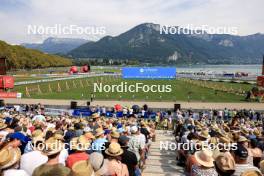 31.08.2024, Annecy, France (FRA): Feature: Track atmosphere  - Martin Fourcade Nordic Festival Cross-Country, Annecy (FRA). www.nordicfocus.com. © Manzoni/NordicFocus. Every downloaded picture is fee-liable.