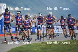 31.08.2024, Annecy, France (FRA): James Clugnet (GBR) - Martin Fourcade Nordic Festival Cross-Country, Annecy (FRA). www.nordicfocus.com. © Thibaut/NordicFocus. Every downloaded picture is fee-liable.