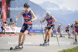 31.08.2024, Annecy, France (FRA): Maja Dahlqvist (SUE) - Martin Fourcade Nordic Festival Cross-Country, Annecy (FRA). www.nordicfocus.com. © Thibaut/NordicFocus. Every downloaded picture is fee-liable.