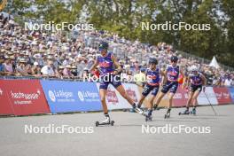 31.08.2024, Annecy, France (FRA): Cloé Pagnier (FRA) - Martin Fourcade Nordic Festival Cross-Country, Annecy (FRA). www.nordicfocus.com. © Thibaut/NordicFocus. Every downloaded picture is fee-liable.