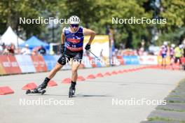 31.08.2024, Annecy, France (FRA): Remi Bourdin (FRA) - Martin Fourcade Nordic Festival Cross-Country, Annecy (FRA). www.nordicfocus.com. © Manzoni/NordicFocus. Every downloaded picture is fee-liable.