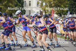 31.08.2024, Annecy, France (FRA): Gilonne Guigonnat (FRA) - Martin Fourcade Nordic Festival Cross-Country, Annecy (FRA). www.nordicfocus.com. © Thibaut/NordicFocus. Every downloaded picture is fee-liable.