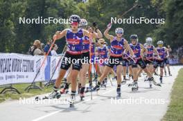 31.08.2024, Annecy, France (FRA): Maja Dahlqvist (SUE) - Martin Fourcade Nordic Festival Cross-Country, Annecy (FRA). www.nordicfocus.com. © Thibaut/NordicFocus. Every downloaded picture is fee-liable.