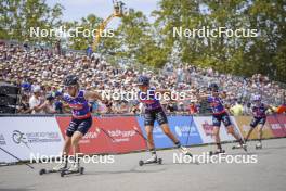 31.08.2024, Annecy, France (FRA): Julie Pierrel (FRA) - Martin Fourcade Nordic Festival Cross-Country, Annecy (FRA). www.nordicfocus.com. © Thibaut/NordicFocus. Every downloaded picture is fee-liable.