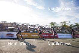 31.08.2024, Annecy, France (FRA): Michal Novak (CZE), Jules Chappaz (FRA), (l-r)  - Martin Fourcade Nordic Festival Cross-Country, Annecy (FRA). www.nordicfocus.com. © Thibaut/NordicFocus. Every downloaded picture is fee-liable.