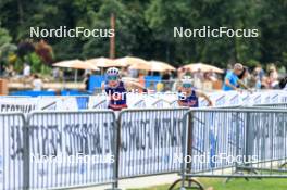 31.08.2024, Annecy, France (FRA): Ane Appelkvist Stenseth (NOR) - Martin Fourcade Nordic Festival Cross-Country, Annecy (FRA). www.nordicfocus.com. © Manzoni/NordicFocus. Every downloaded picture is fee-liable.