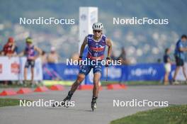 31.08.2024, Annecy, France (FRA): Qiang Wang (CHI) - Martin Fourcade Nordic Festival Cross-Country, Annecy (FRA). www.nordicfocus.com. © Thibaut/NordicFocus. Every downloaded picture is fee-liable.