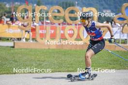 31.08.2024, Annecy, France (FRA): Gilonne Guigonnat (FRA) - Martin Fourcade Nordic Festival Cross-Country, Annecy (FRA). www.nordicfocus.com. © Thibaut/NordicFocus. Every downloaded picture is fee-liable.