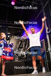 30.08.2024, Annecy, France (FRA): Richard Jouve (FRA) - Martin Fourcade Nordic Festival Cross-Country, Annecy (FRA). www.nordicfocus.com. © Manzoni/NordicFocus. Every downloaded picture is fee-liable.