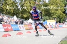 31.08.2024, Annecy, France (FRA): Stevenson Savart (HAI) - Martin Fourcade Nordic Festival Cross-Country, Annecy (FRA). www.nordicfocus.com. © Manzoni/NordicFocus. Every downloaded picture is fee-liable.