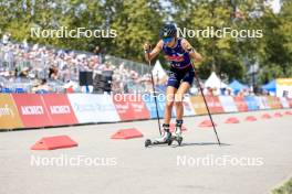 31.08.2024, Annecy, France (FRA): Cloé Pagnier (FRA) - Martin Fourcade Nordic Festival Cross-Country, Annecy (FRA). www.nordicfocus.com. © Manzoni/NordicFocus. Every downloaded picture is fee-liable.