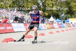 31.08.2024, Annecy, France (FRA): Sindre Bjornestad Skar (NOR) - Martin Fourcade Nordic Festival Cross-Country, Annecy (FRA). www.nordicfocus.com. © Manzoni/NordicFocus. Every downloaded picture is fee-liable.