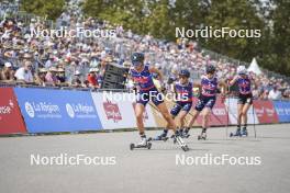 31.08.2024, Annecy, France (FRA): Cloé Pagnier (FRA) - Martin Fourcade Nordic Festival Cross-Country, Annecy (FRA). www.nordicfocus.com. © Thibaut/NordicFocus. Every downloaded picture is fee-liable.