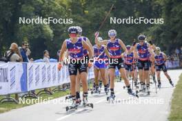 31.08.2024, Annecy, France (FRA): Maja Dahlqvist (SUE) - Martin Fourcade Nordic Festival Cross-Country, Annecy (FRA). www.nordicfocus.com. © Thibaut/NordicFocus. Every downloaded picture is fee-liable.