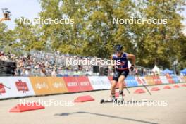 31.08.2024, Annecy, France (FRA): Océane Michelon (FRA) - Martin Fourcade Nordic Festival Cross-Country, Annecy (FRA). www.nordicfocus.com. © Manzoni/NordicFocus. Every downloaded picture is fee-liable.