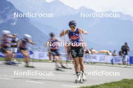 31.08.2024, Annecy, France (FRA): Julie Pierrel (FRA) - Martin Fourcade Nordic Festival Cross-Country, Annecy (FRA). www.nordicfocus.com. © Thibaut/NordicFocus. Every downloaded picture is fee-liable.