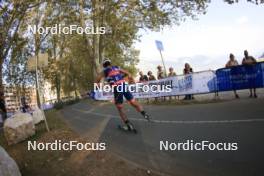 31.08.2024, Annecy, France (FRA): Qiang Wang (CHN) - Martin Fourcade Nordic Festival Cross-Country, Annecy (FRA). www.nordicfocus.com. © Manzoni/NordicFocus. Every downloaded picture is fee-liable.