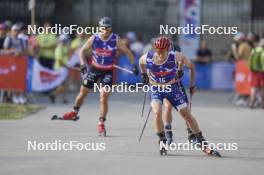 31.08.2024, Annecy, France (FRA): Victor Lovera (FRA) - Martin Fourcade Nordic Festival Cross-Country, Annecy (FRA). www.nordicfocus.com. © Thibaut/NordicFocus. Every downloaded picture is fee-liable.