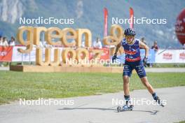 31.08.2024, Annecy, France (FRA): Clémence Didierlaurent (FRA) - Martin Fourcade Nordic Festival Cross-Country, Annecy (FRA). www.nordicfocus.com. © Thibaut/NordicFocus. Every downloaded picture is fee-liable.