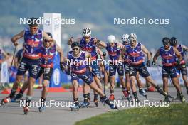 31.08.2024, Annecy, France (FRA): James Clugnet (GBR) - Martin Fourcade Nordic Festival Cross-Country, Annecy (FRA). www.nordicfocus.com. © Thibaut/NordicFocus. Every downloaded picture is fee-liable.