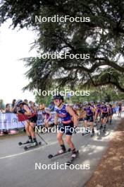 31.08.2024, Annecy, France (FRA): Coletta Rydzek (GER), Juliette Ducordeau (FRA), (l-r) - Martin Fourcade Nordic Festival Cross-Country, Annecy (FRA). www.nordicfocus.com. © Manzoni/NordicFocus. Every downloaded picture is fee-liable.