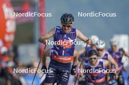 31.08.2024, Annecy, France (FRA): Hugo Lapalus (FRA) - Martin Fourcade Nordic Festival Cross-Country, Annecy (FRA). www.nordicfocus.com. © Thibaut/NordicFocus. Every downloaded picture is fee-liable.