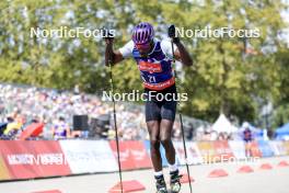 31.08.2024, Annecy, France (FRA): Stevenson Savart (HAI) - Martin Fourcade Nordic Festival Cross-Country, Annecy (FRA). www.nordicfocus.com. © Manzoni/NordicFocus. Every downloaded picture is fee-liable.