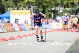 31.08.2024, Annecy, France (FRA): Hugo Lapalus (FRA) - Martin Fourcade Nordic Festival Cross-Country, Annecy (FRA). www.nordicfocus.com. © Manzoni/NordicFocus. Every downloaded picture is fee-liable.