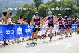 31.08.2024, Annecy, France (FRA): Julie Pierrel (FRA) - Martin Fourcade Nordic Festival Cross-Country, Annecy (FRA). www.nordicfocus.com. © Manzoni/NordicFocus. Every downloaded picture is fee-liable.