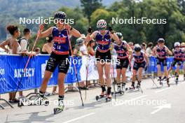 31.08.2024, Annecy, France (FRA): Julie Pierrel (FRA) - Martin Fourcade Nordic Festival Cross-Country, Annecy (FRA). www.nordicfocus.com. © Manzoni/NordicFocus. Every downloaded picture is fee-liable.