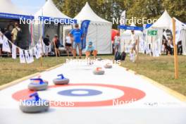 30.08.2024, Annecy, France (FRA): Event Feature: curling slope - Martin Fourcade Nordic Festival Biathlon, Annecy (FRA). www.nordicfocus.com. © Manzoni/NordicFocus. Every downloaded picture is fee-liable.