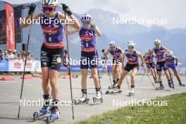 31.08.2024, Annecy, France (FRA): Léna Quintin (FRA) - Martin Fourcade Nordic Festival Cross-Country, Annecy (FRA). www.nordicfocus.com. © Thibaut/NordicFocus. Every downloaded picture is fee-liable.