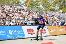 31.08.2024, Annecy, France (FRA): Lucas Chanavat (FRA) - Martin Fourcade Nordic Festival Cross-Country, Annecy (FRA). www.nordicfocus.com. © Manzoni/NordicFocus. Every downloaded picture is fee-liable.