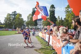 31.08.2024, Annecy, France (FRA): Hugo Lapalus (FRA) - Martin Fourcade Nordic Festival Cross-Country, Annecy (FRA). www.nordicfocus.com. © Thibaut/NordicFocus. Every downloaded picture is fee-liable.