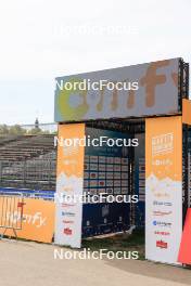 30.08.2024, Annecy, France (FRA): Event Feature: athletes entrance gate - Martin Fourcade Nordic Festival Biathlon, Annecy (FRA). www.nordicfocus.com. © Manzoni/NordicFocus. Every downloaded picture is fee-liable.