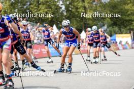 31.08.2024, Annecy, France (FRA): Ane Appelkvist Stenseth (NOR) - Martin Fourcade Nordic Festival Cross-Country, Annecy (FRA). www.nordicfocus.com. © Manzoni/NordicFocus. Every downloaded picture is fee-liable.