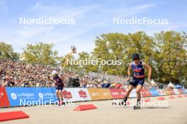 31.08.2024, Annecy, France (FRA): Renaud Jay (FRA), Sabin Coupat (FRA), (l-r) - Martin Fourcade Nordic Festival Cross-Country, Annecy (FRA). www.nordicfocus.com. © Manzoni/NordicFocus. Every downloaded picture is fee-liable.