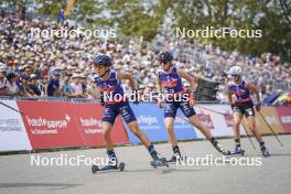 31.08.2024, Annecy, France (FRA): Clémence Didierlaurent (FRA) - Martin Fourcade Nordic Festival Cross-Country, Annecy (FRA). www.nordicfocus.com. © Thibaut/NordicFocus. Every downloaded picture is fee-liable.