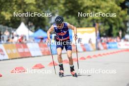 31.08.2024, Annecy, France (FRA): Hugo Lapalus (FRA) - Martin Fourcade Nordic Festival Cross-Country, Annecy (FRA). www.nordicfocus.com. © Manzoni/NordicFocus. Every downloaded picture is fee-liable.