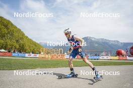 31.08.2024, Annecy, France (FRA): James Clugnet (GBR) - Martin Fourcade Nordic Festival Cross-Country, Annecy (FRA). www.nordicfocus.com. © Thibaut/NordicFocus. Every downloaded picture is fee-liable.