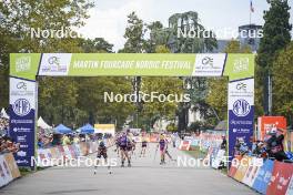 31.08.2024, Annecy, France (FRA): Victoria Carl (GER), Marte Skaanes (NOR), (l-r)  - Martin Fourcade Nordic Festival Cross-Country, Annecy (FRA). www.nordicfocus.com. © Thibaut/NordicFocus. Every downloaded picture is fee-liable.