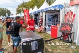 30.08.2024, Annecy, France (FRA): Atomic - Martin Fourcade Nordic Festival Biathlon, Annecy (FRA). www.nordicfocus.com. © Thibaut/NordicFocus. Every downloaded picture is fee-liable.